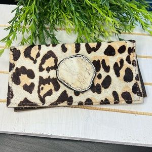 NEW Hair on Hide Slab Checkbook  Keep it Gypsy! 🩷🩷